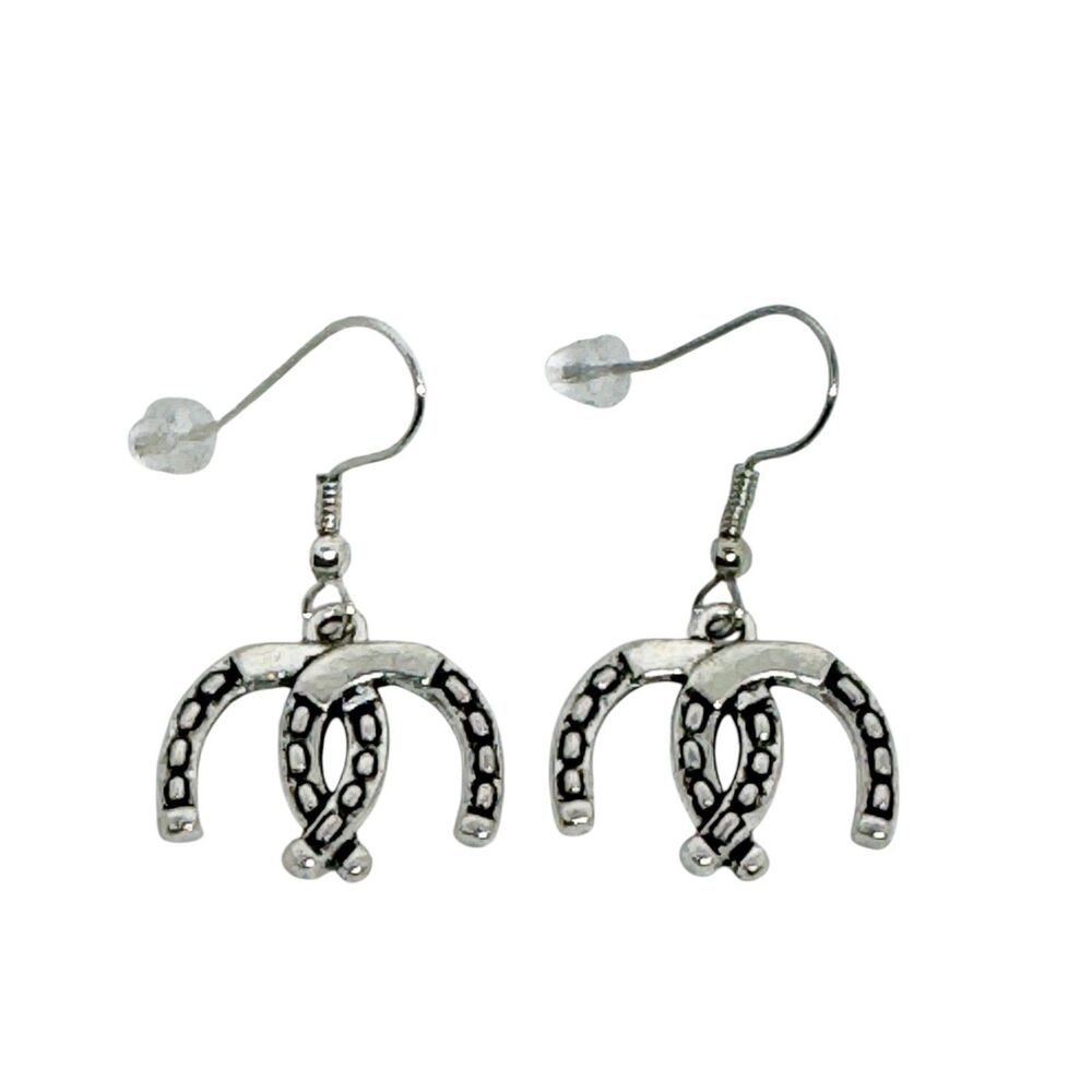 Horseshoe Silver Earrings #2115